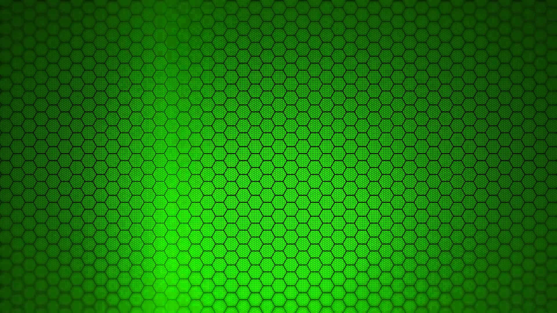 Grøn hexagonal baggrund Wallpapers