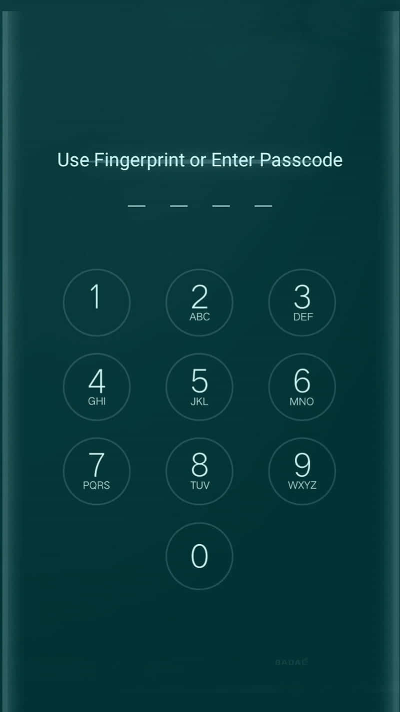 Grøn snedig låseskærm adgangskode Wallpapers