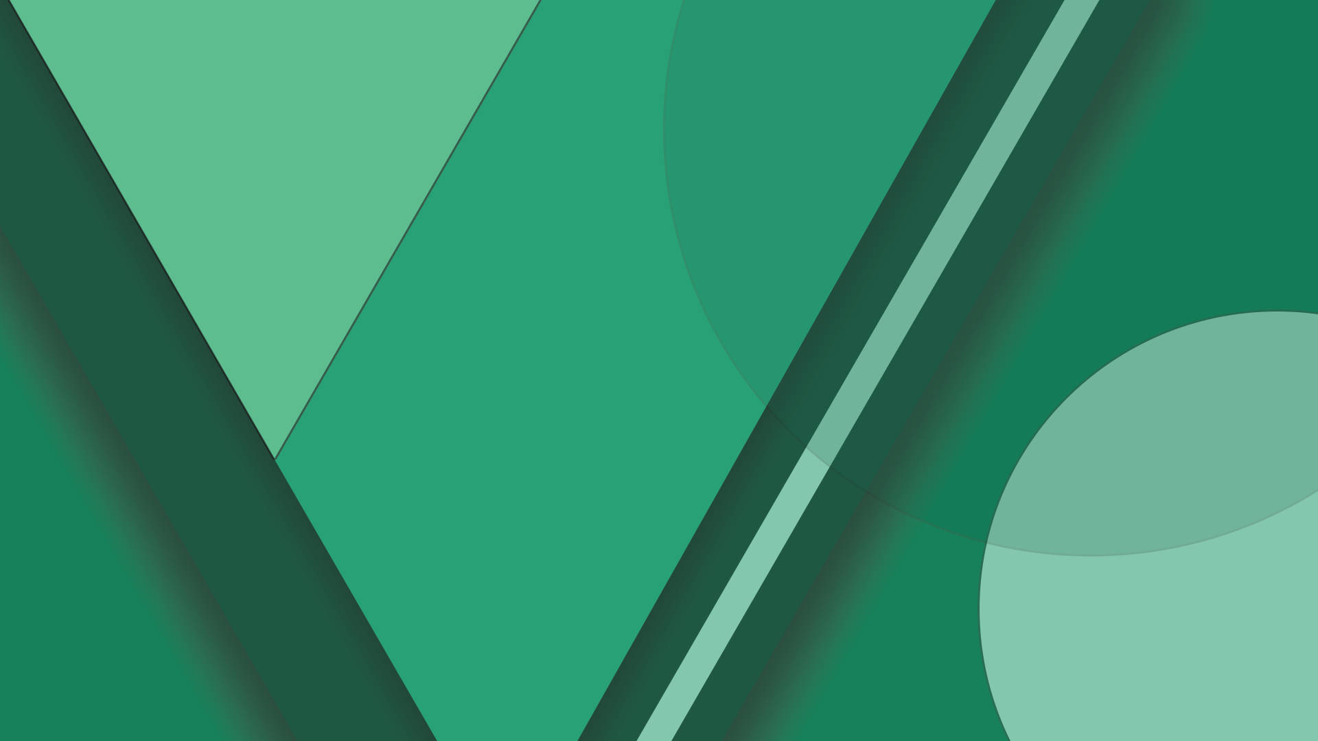 Grønt geometrisk materialemønster Wallpapers