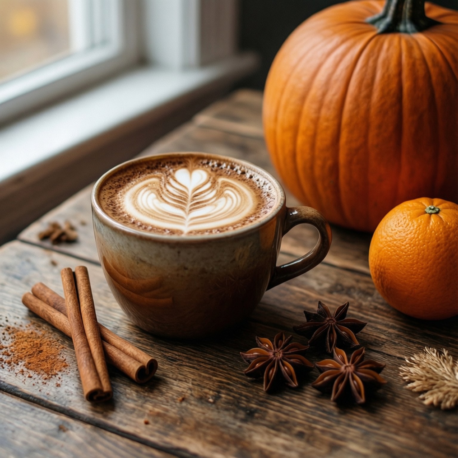 Græskar Krydderi Latte Wallpapers