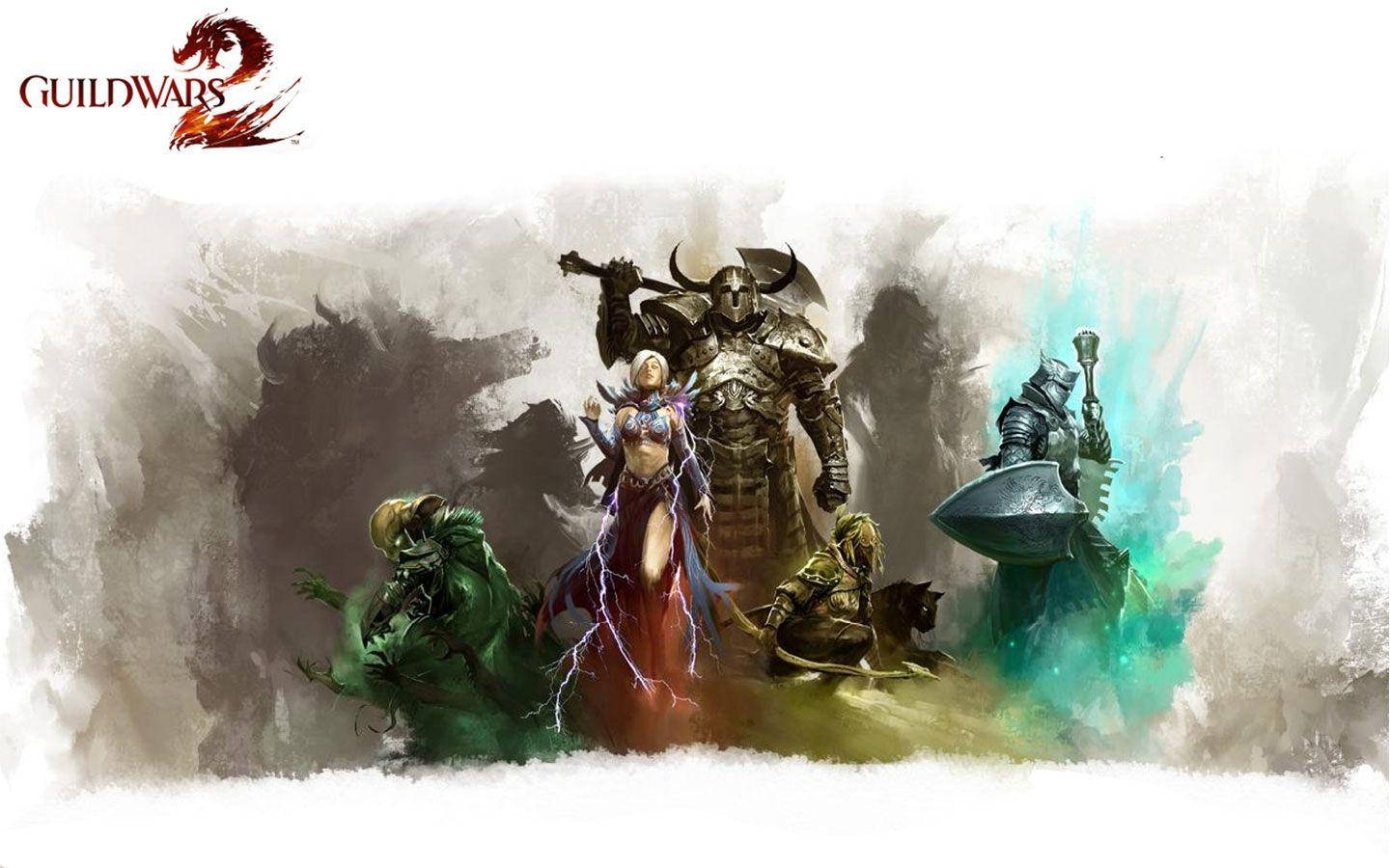 Guild Wars 2 Grå Abstrakt Wallpapers
