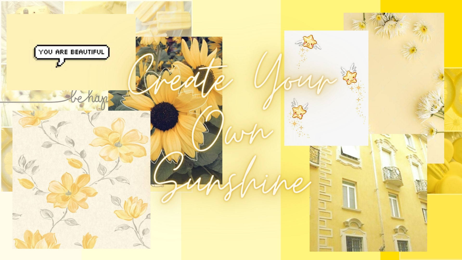 Gul collage Pinterest laptop Wallpapers