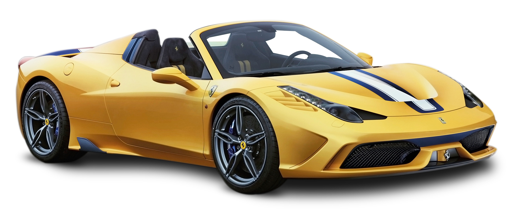 Gul sportsvogn cabriolet Wallpapers