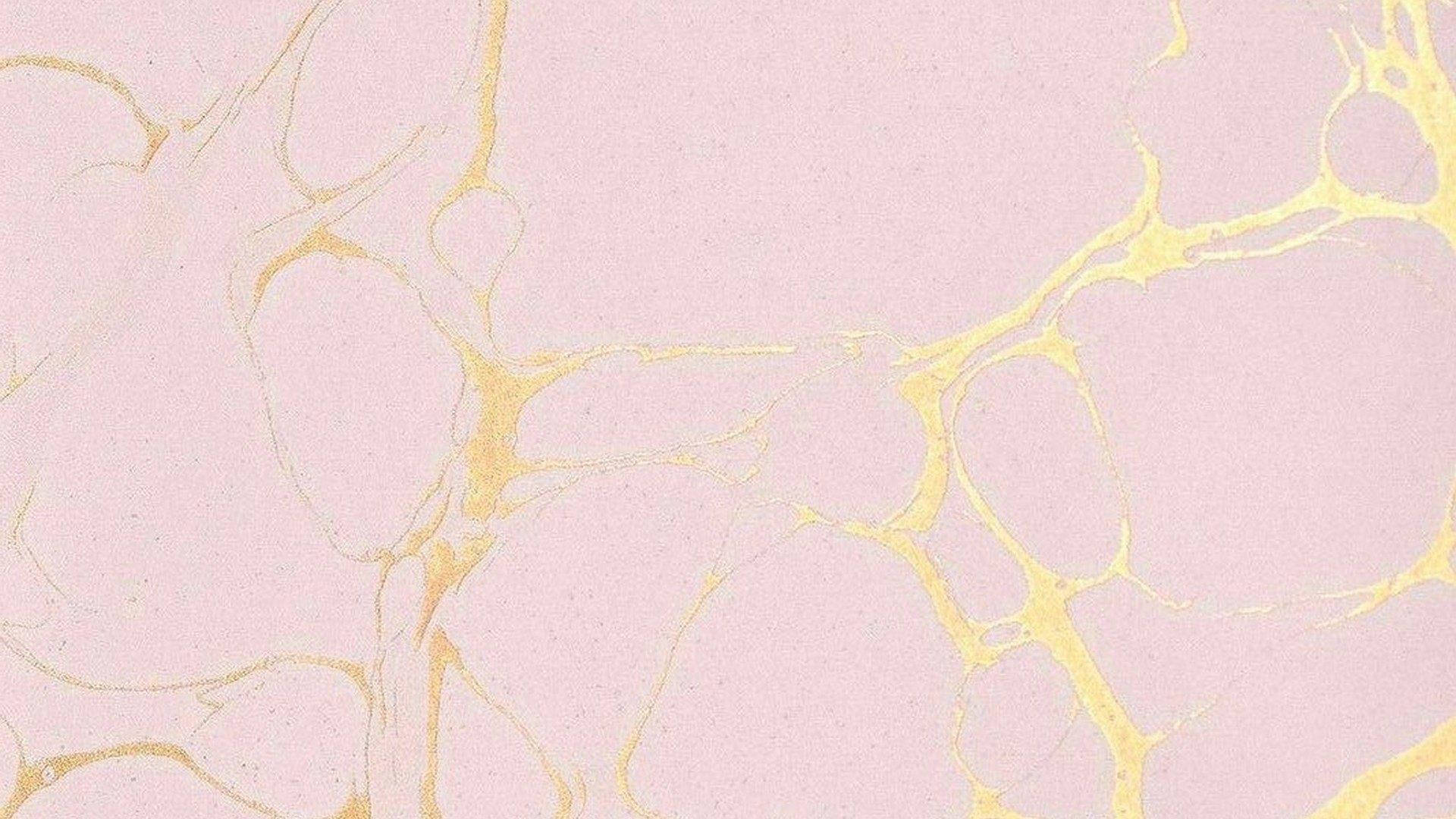Guldæstetisk lyserød baggrund Wallpapers