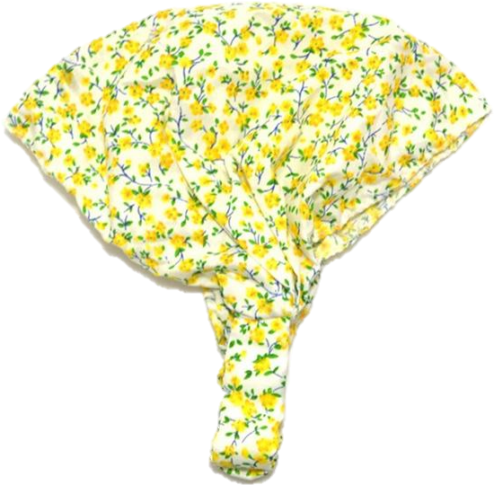 Gult blomstret pandebånd Wallpapers