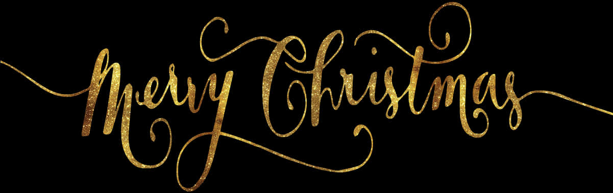 Gylden Glædelig Jul Kalligrafi Wallpapers