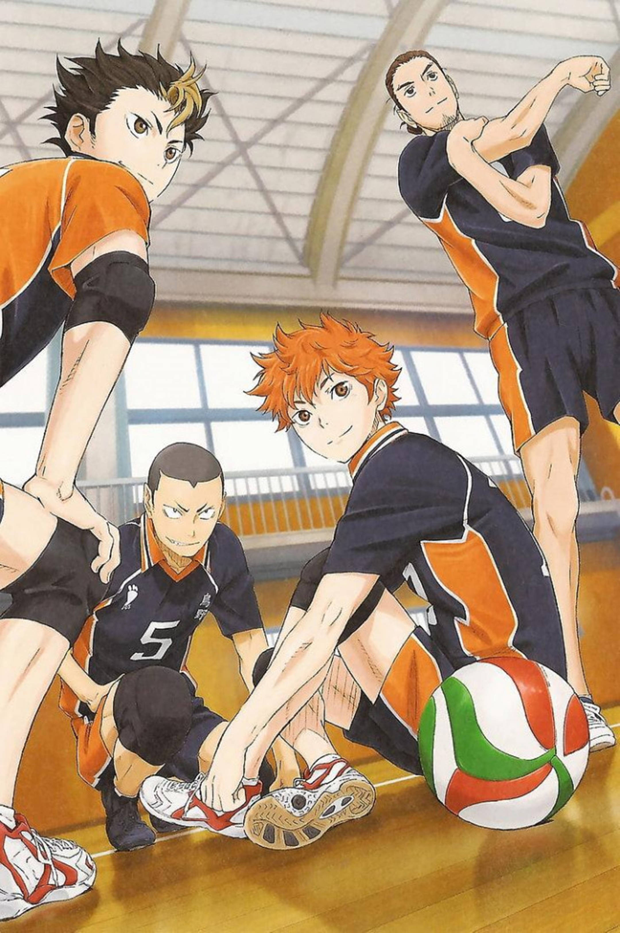 Haikyuu 4K opvarmning Wallpapers