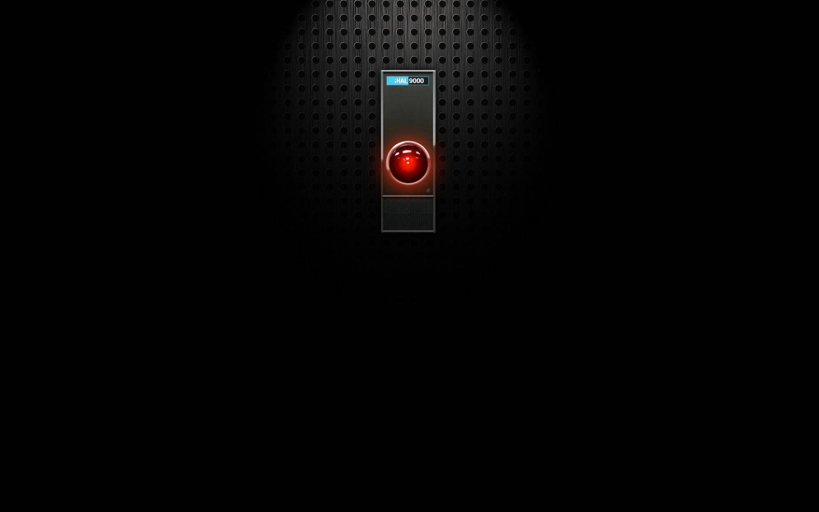 Hal 9000 Sort Vignette Wallpapers