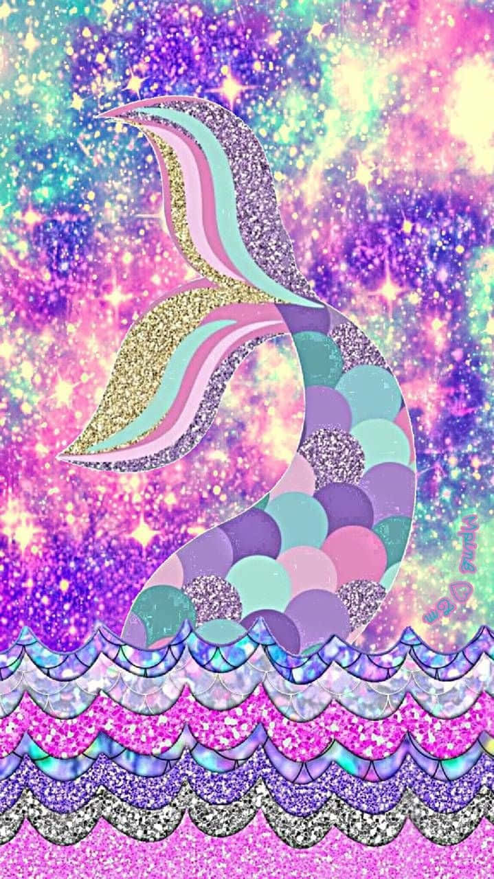 Hale og hav havfrueglitter Wallpapers