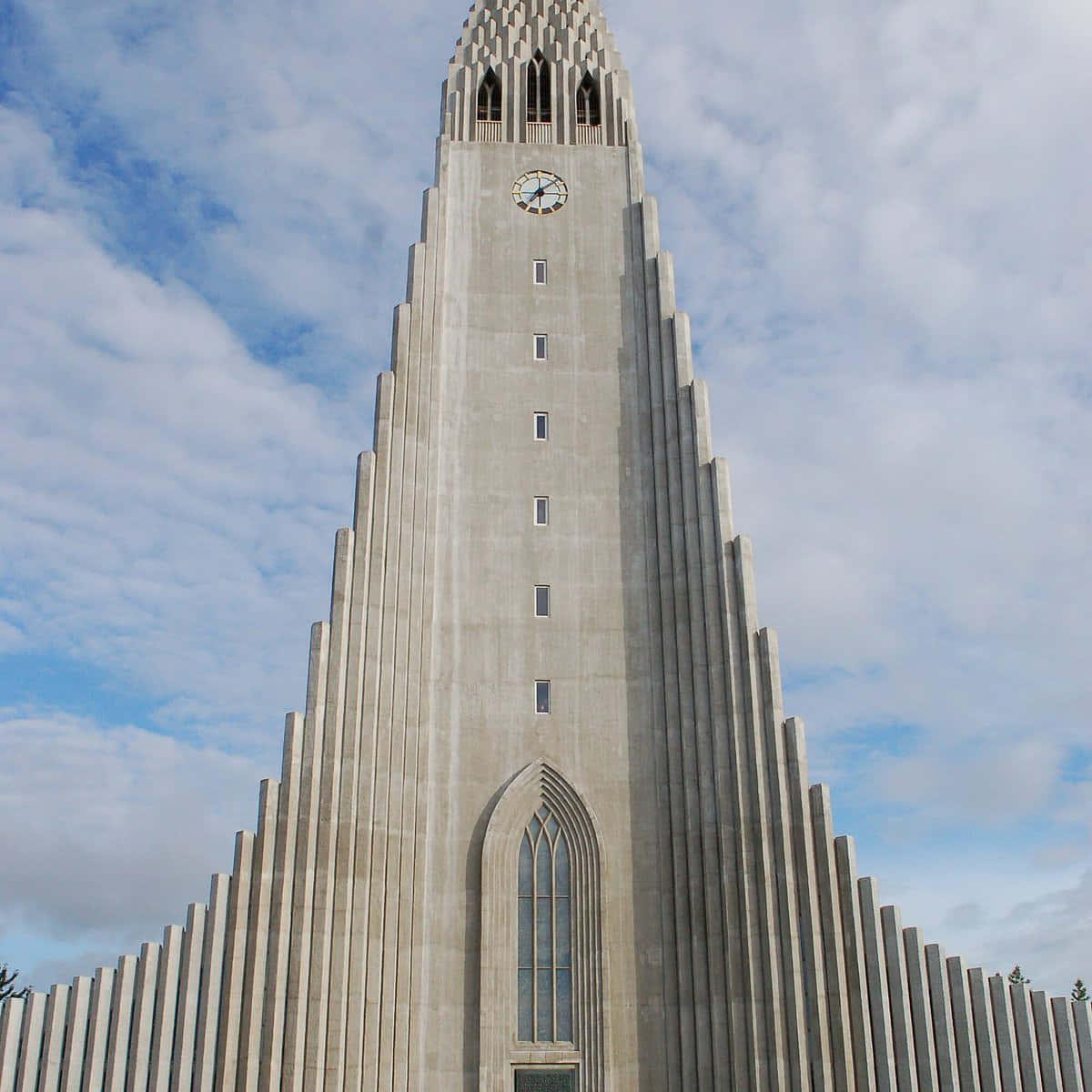 Hallgrímskirkja centrale tårn udefra Wallpapers