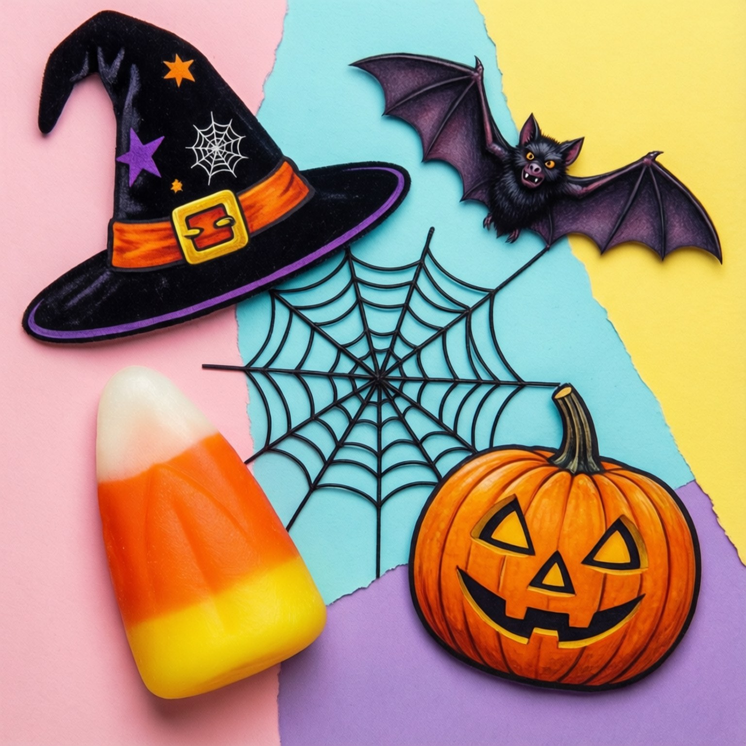 Halloween Collage Kunst Wallpapers
