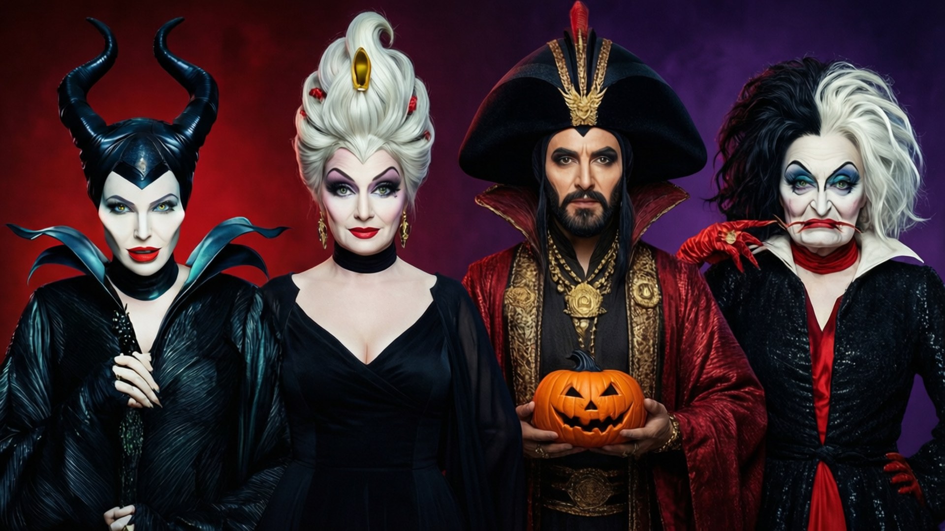 Halloween-samling med skurke Wallpapers
