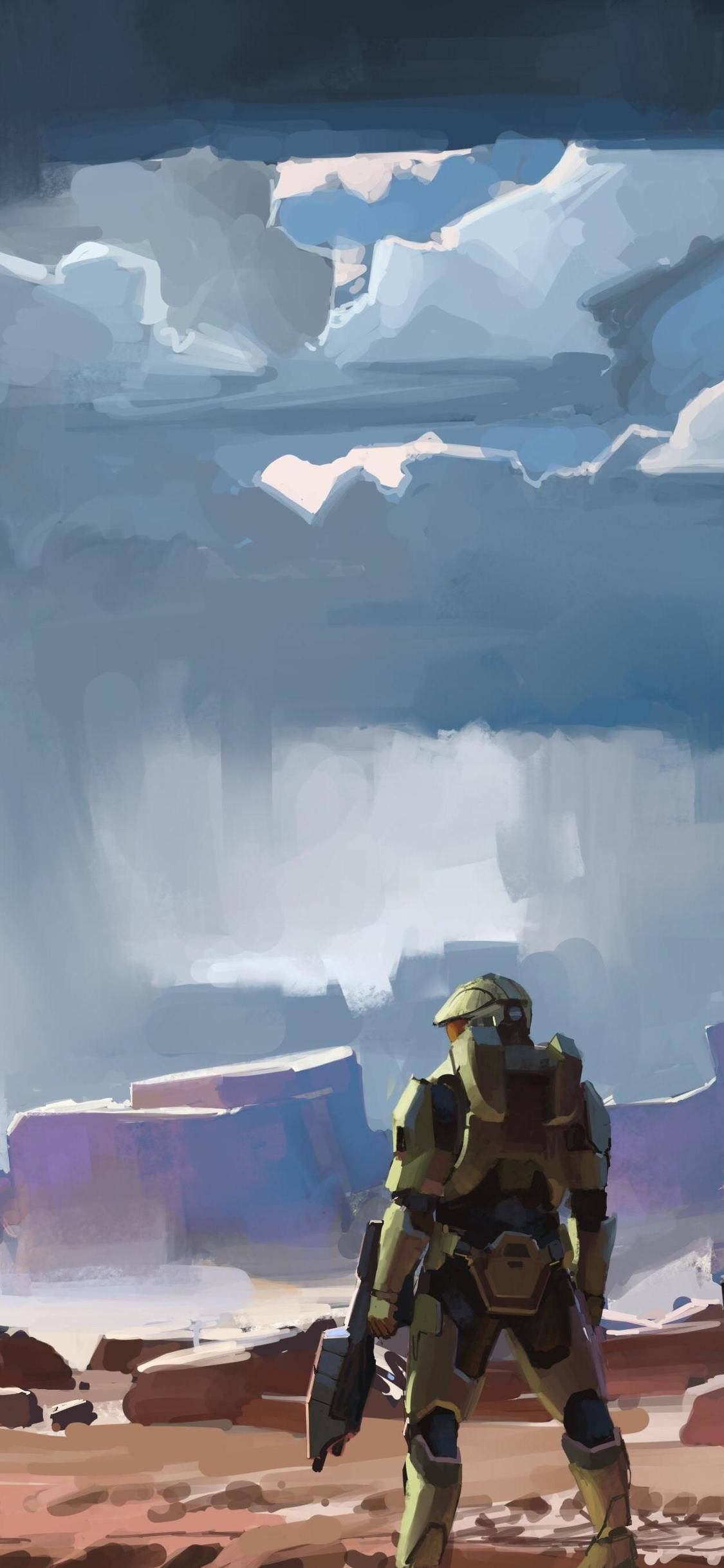 Halo Infinite Digital Kunst Wallpapers
