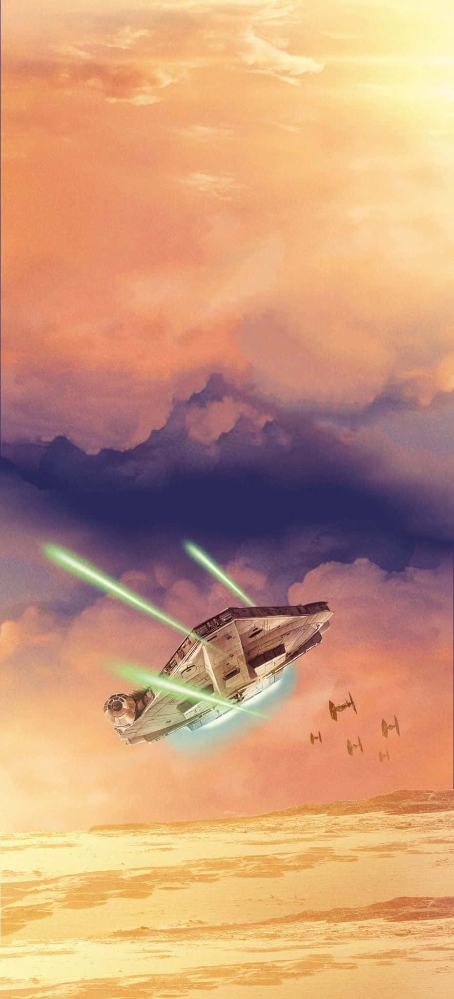 Han Solo og Chewbacca i Solo: A Star Wars Story Wallpapers