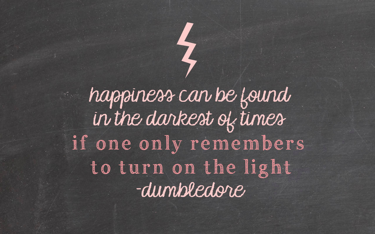 Harry Potter Aesthetic Dumbledore Citat Wallpapers