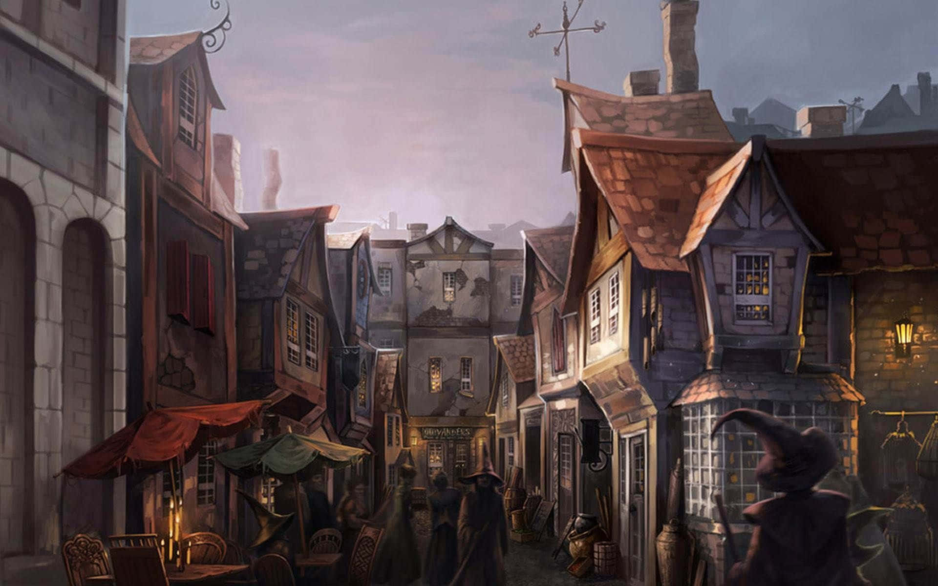 Harry Potter Halloween-huse Wallpapers