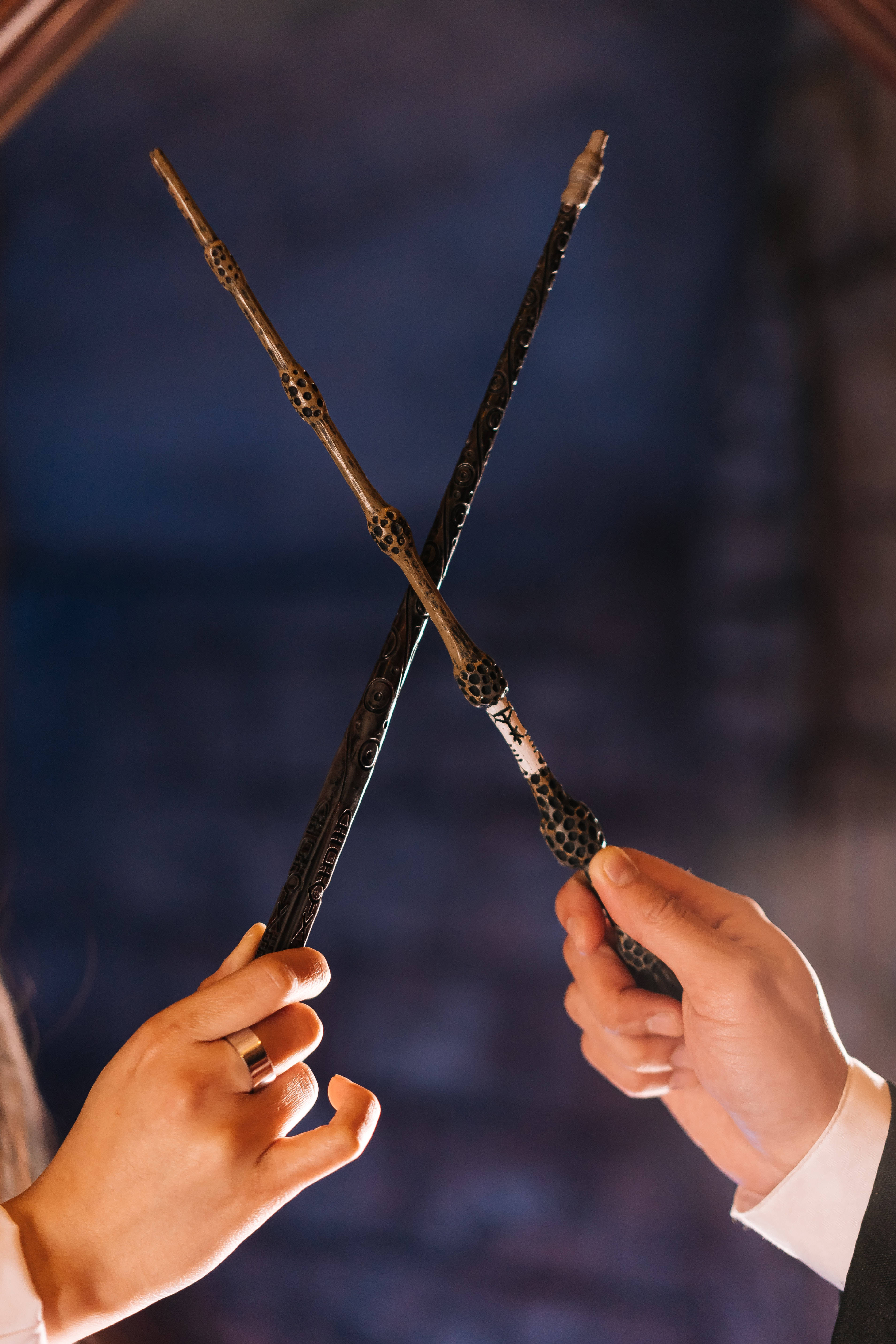 Harry Potter Æstetiske Magiske Tryllestave Wallpapers