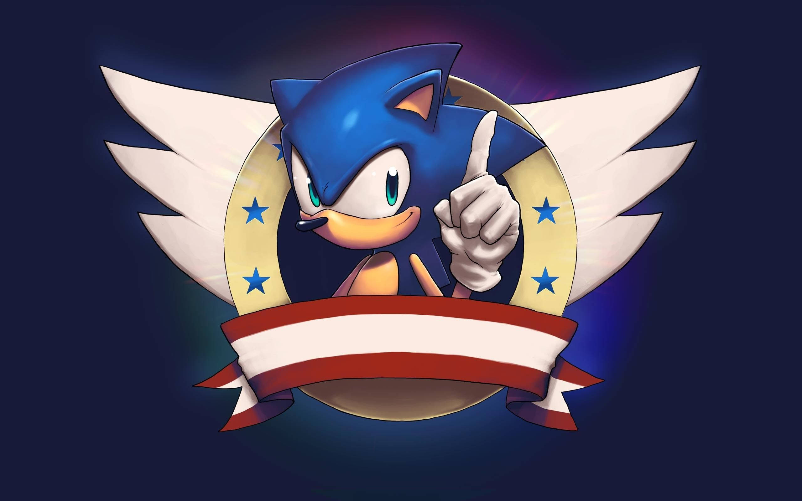 Hastighed med stil – Sonic, den hurtigste pindsvin omkring. Wallpapers