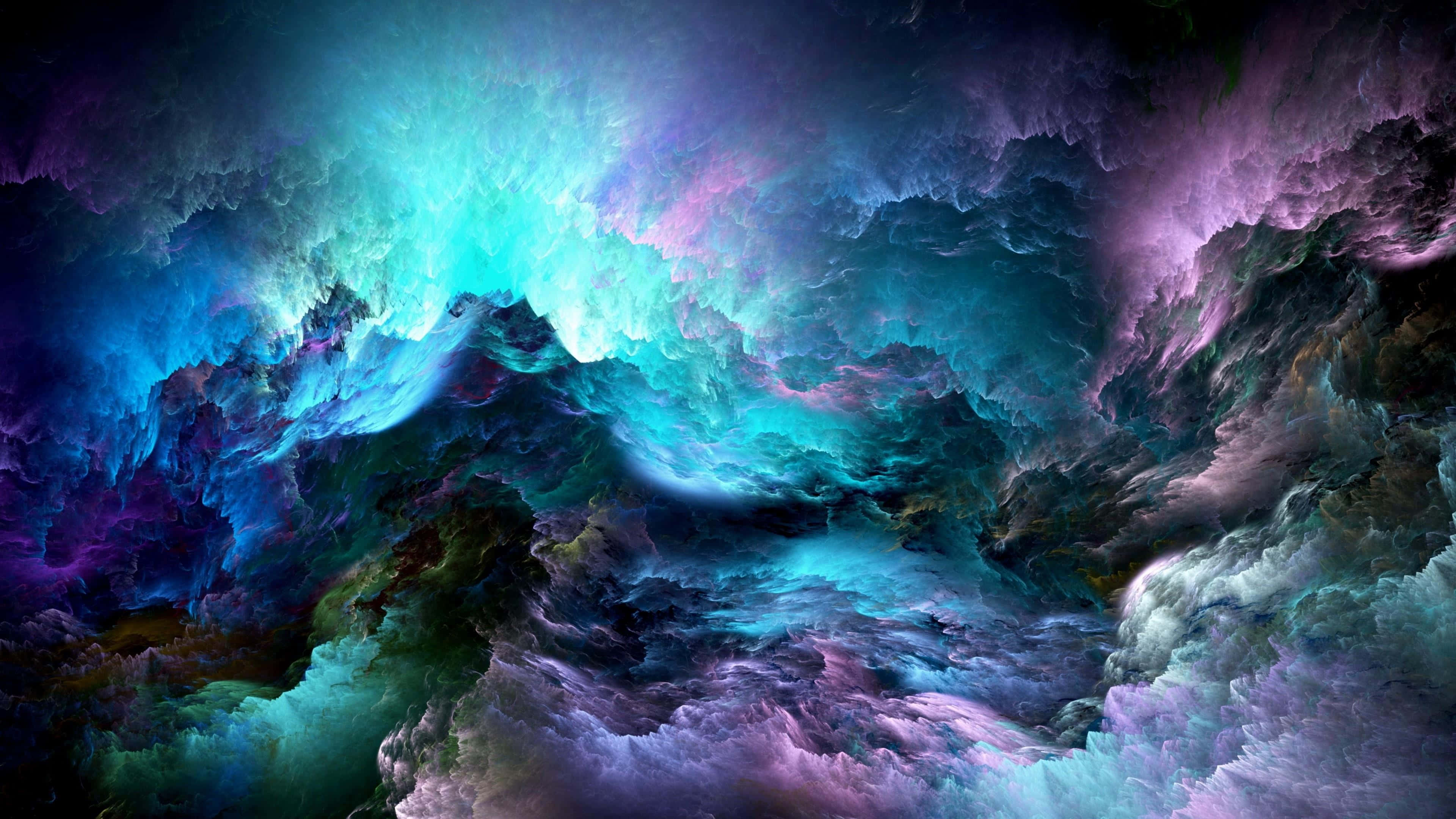 Havets kraft og majestæt er fuldt udstillet her i dette 4K-billede Wallpapers