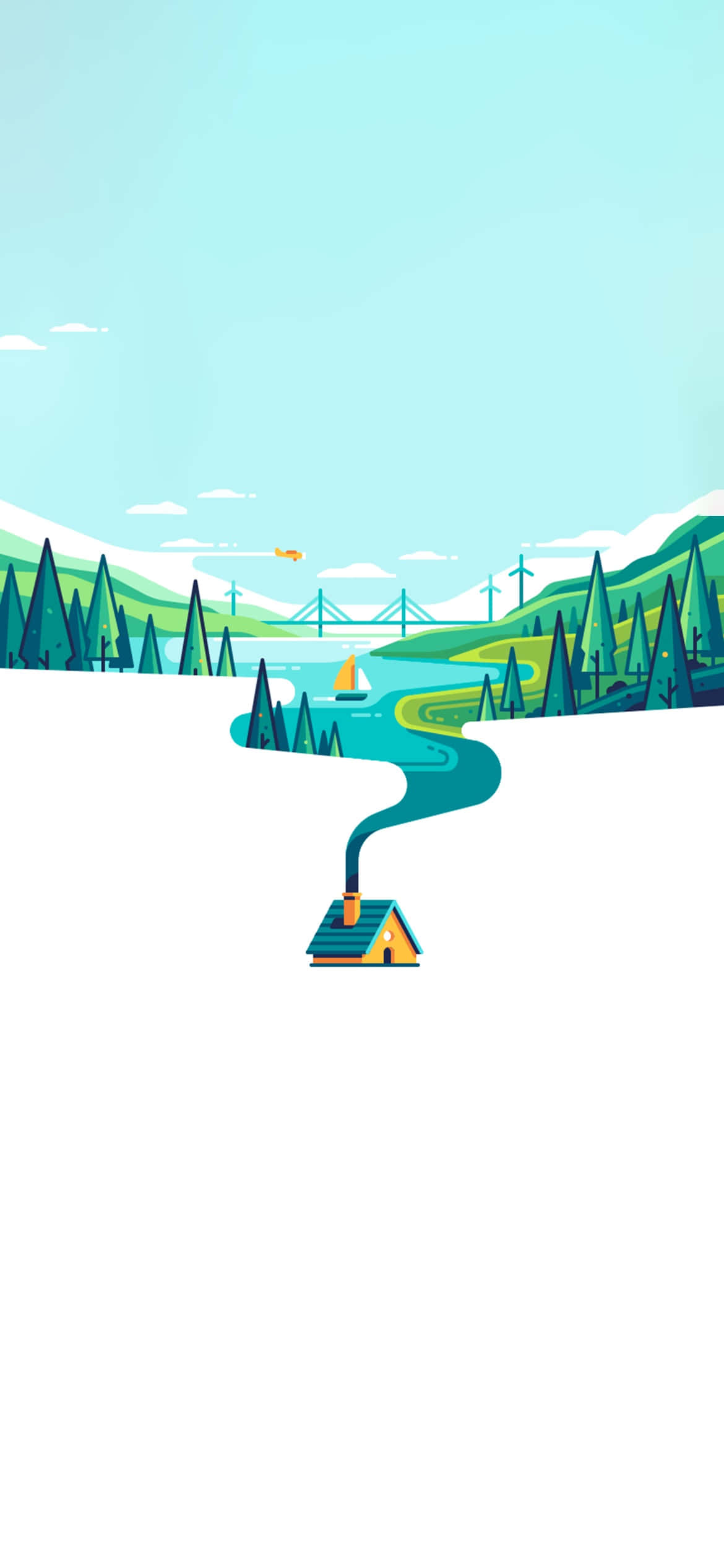 Havsolnedgangsscene Wallpapers