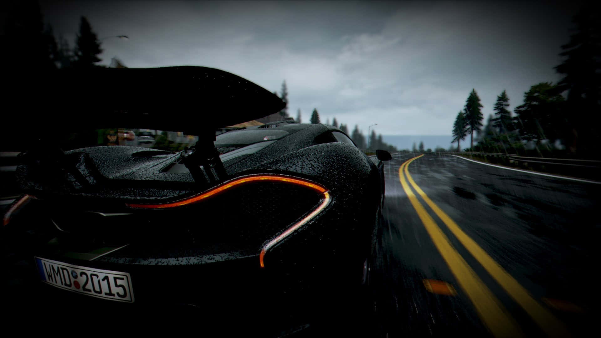 HD Project Cars McLaren P1 Vej Baggrund Wallpapers