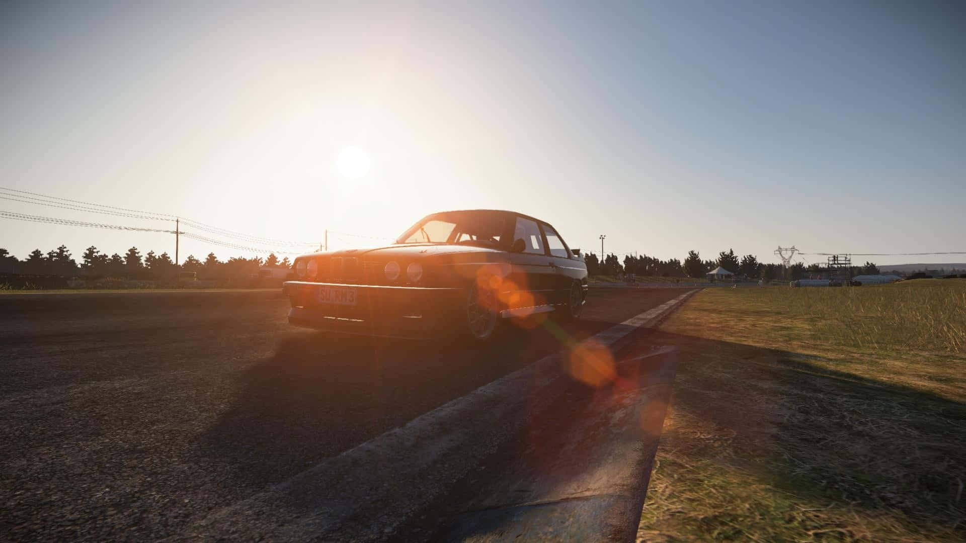 HD Project Cars Solstråler Baggrund Wallpapers