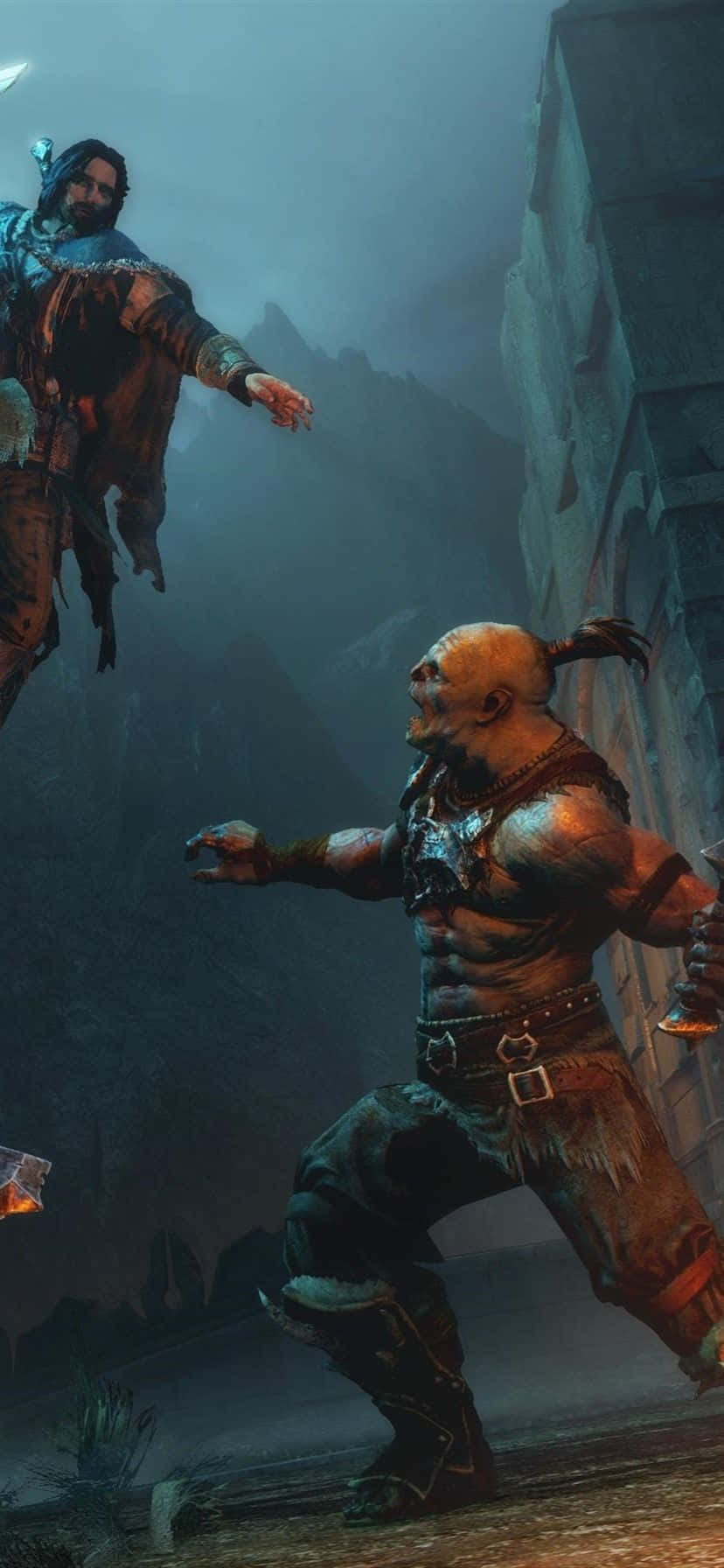 HD Shadow Of Mordor Springangreb Baggrund Wallpapers