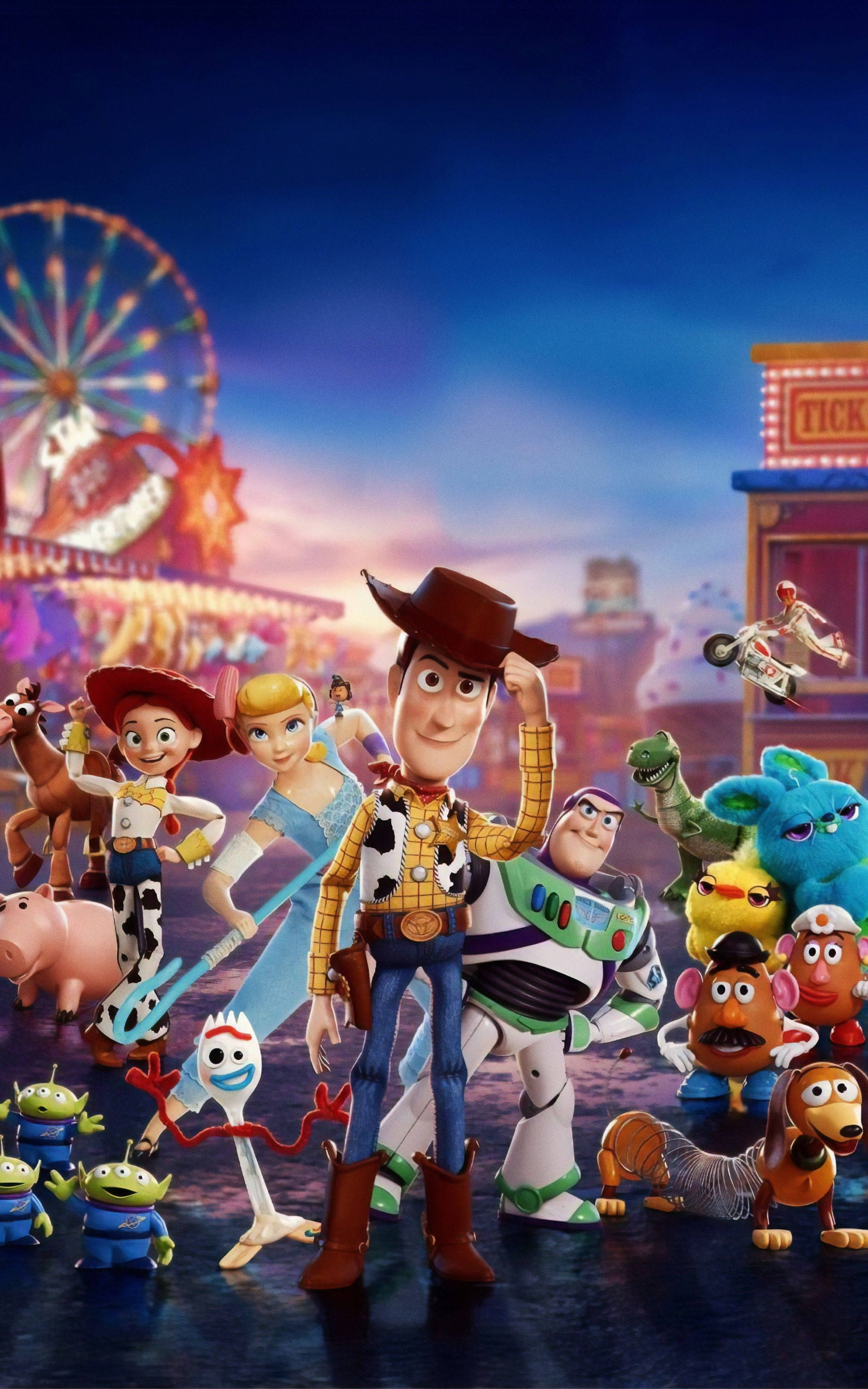 Hele Toy Story 4-besætningen Wallpapers