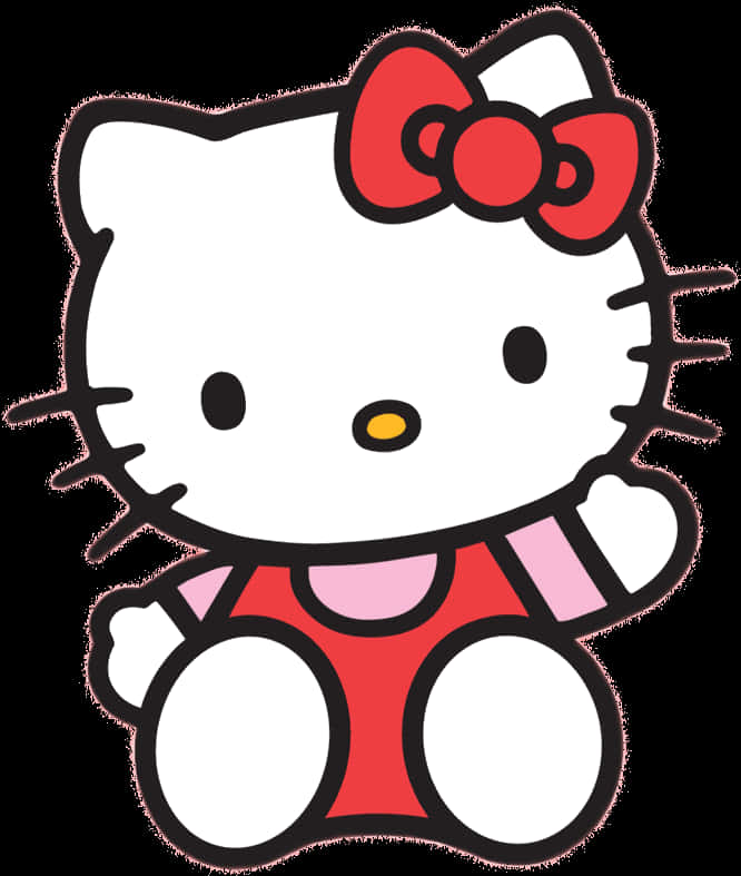 Hello Kitty klassisk positur Wallpapers
