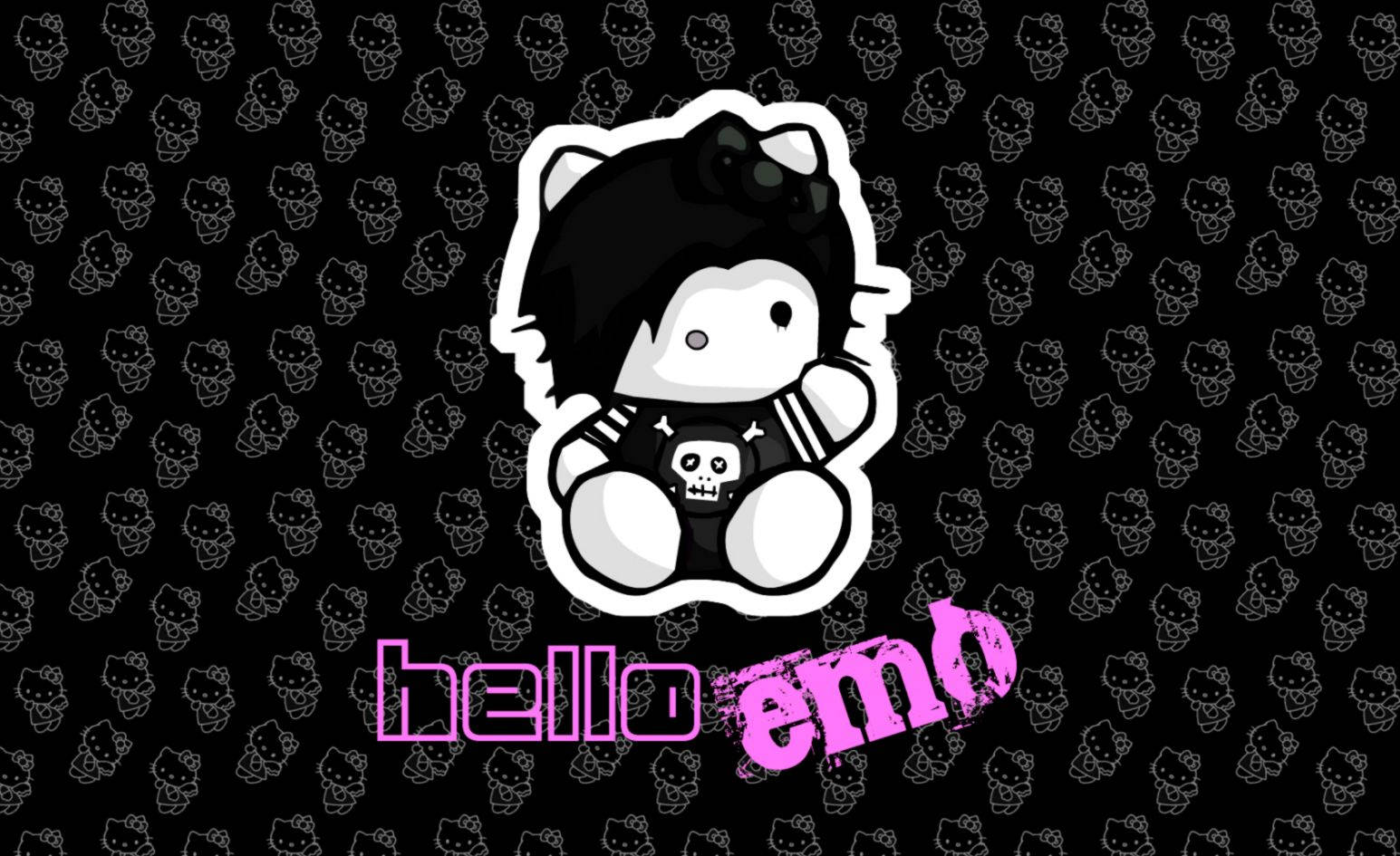 Hello Kitty Sød Emo Wallpapers