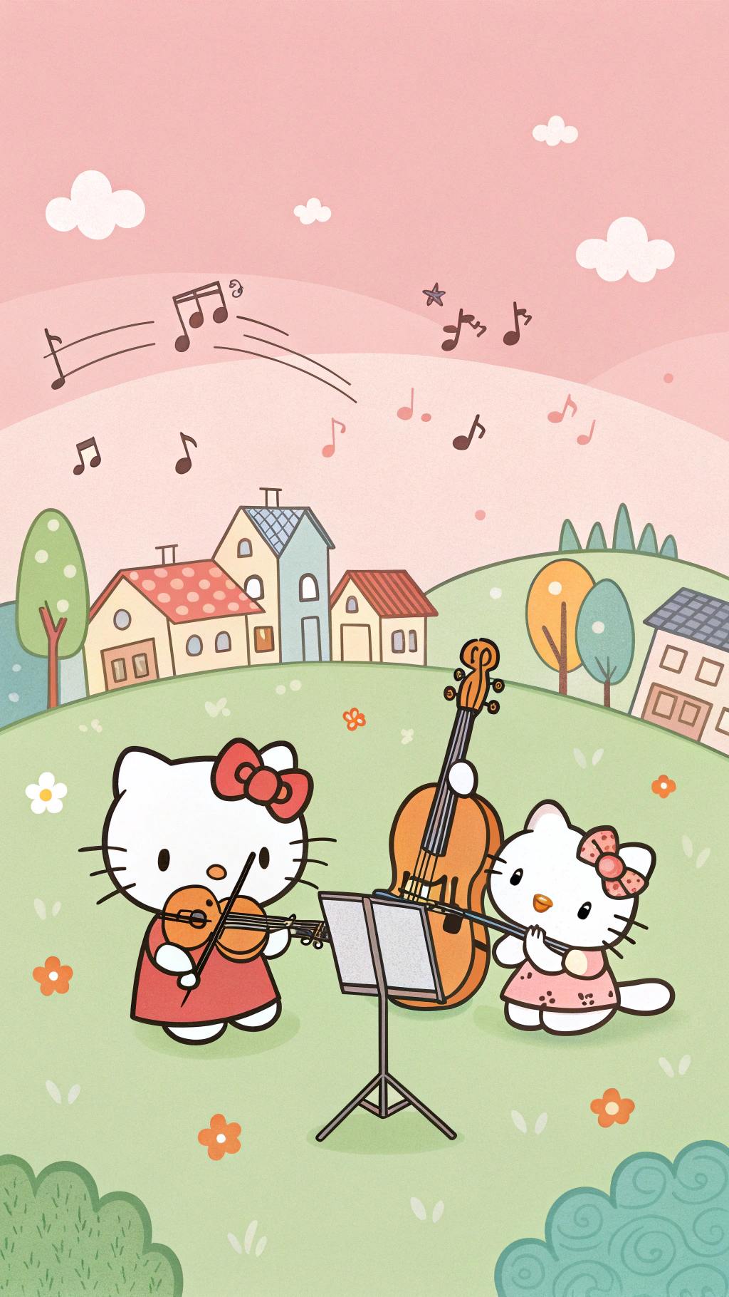 Hello Kittys musikalske talent vil forbløffe Wallpapers