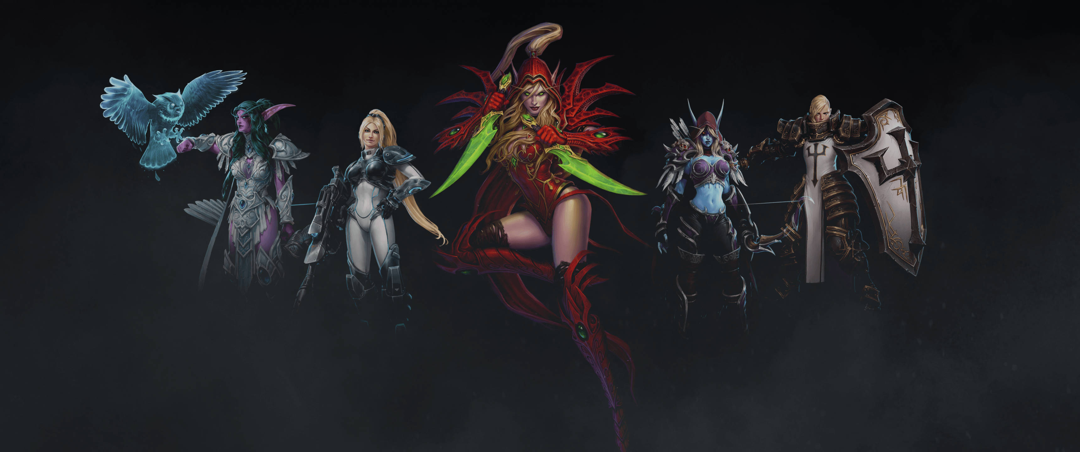 Helte fra StarCraft-videospillet Wallpapers