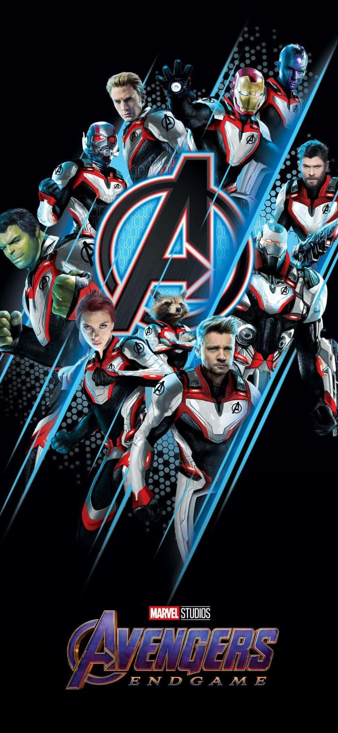 Helte iført Quantum-dragt iPhone XS Marvel-baggrund Wallpapers