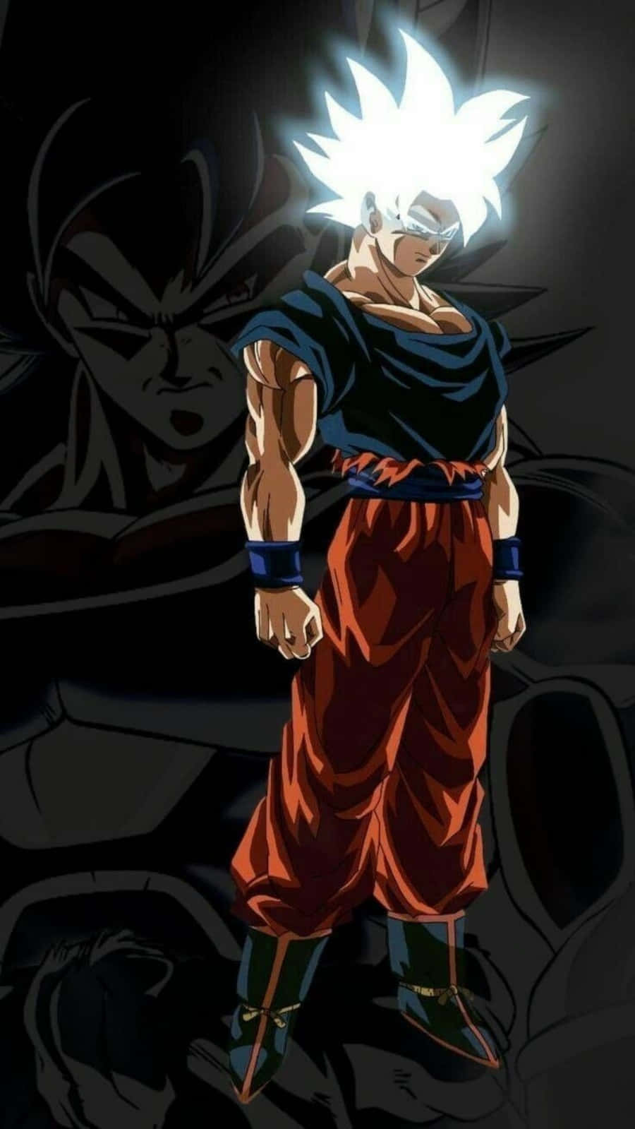 Heroisk Super Saiyan Goku Dragon Ball Super iPhone Wallpapers