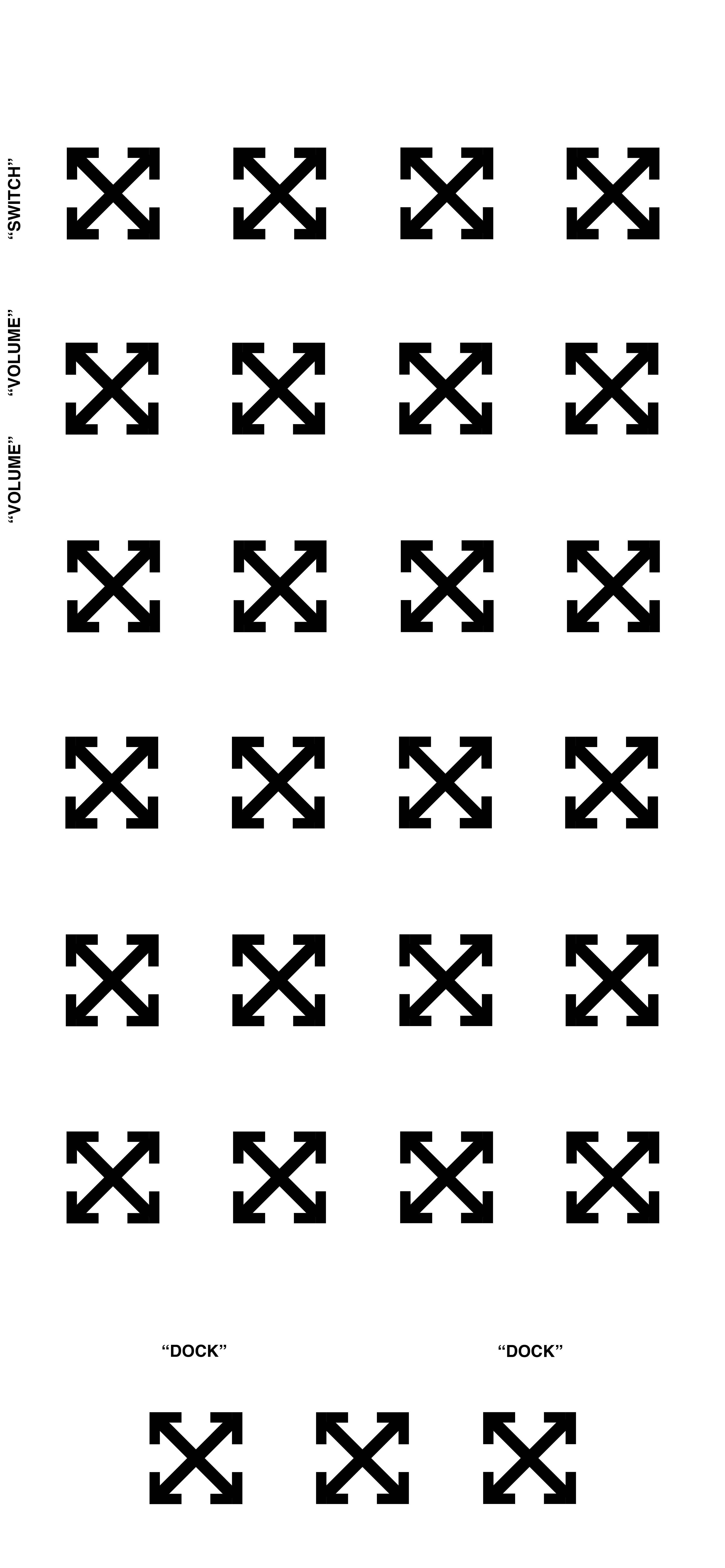 High-End Off-White Mode i Fokus Wallpapers