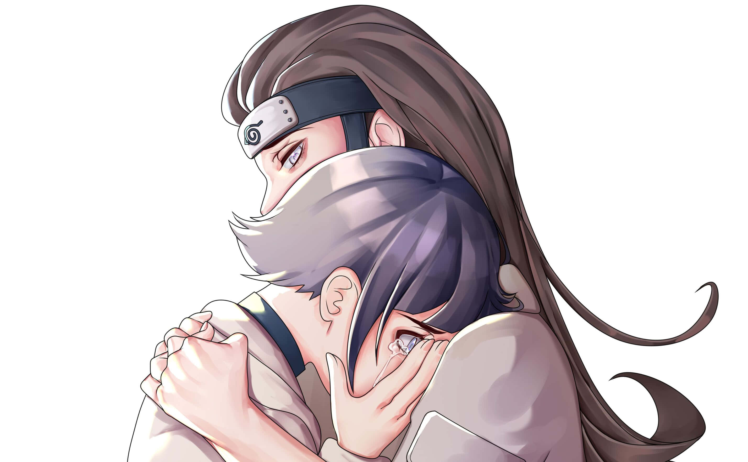 Hinata og Neji Hyuga krammer Wallpapers