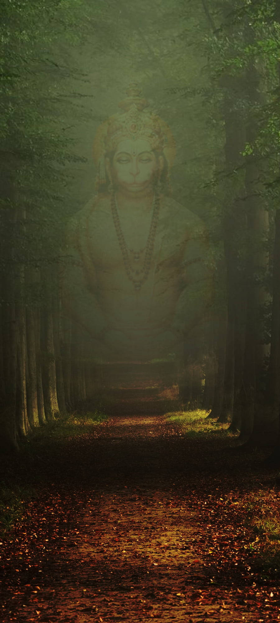 Hinduistisk gud Hanuman åbenbaring Wallpapers