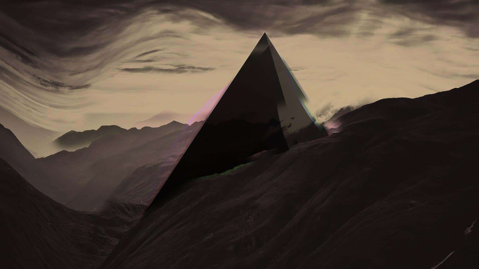 Hipster-pyramider til skrivebord Wallpapers