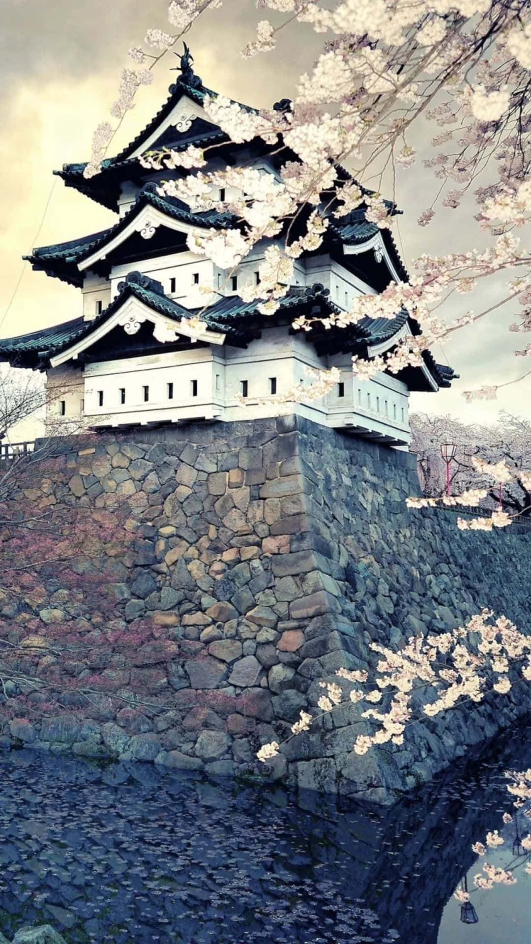 Hirosaki Slot Japansk iPhone Wallpapers