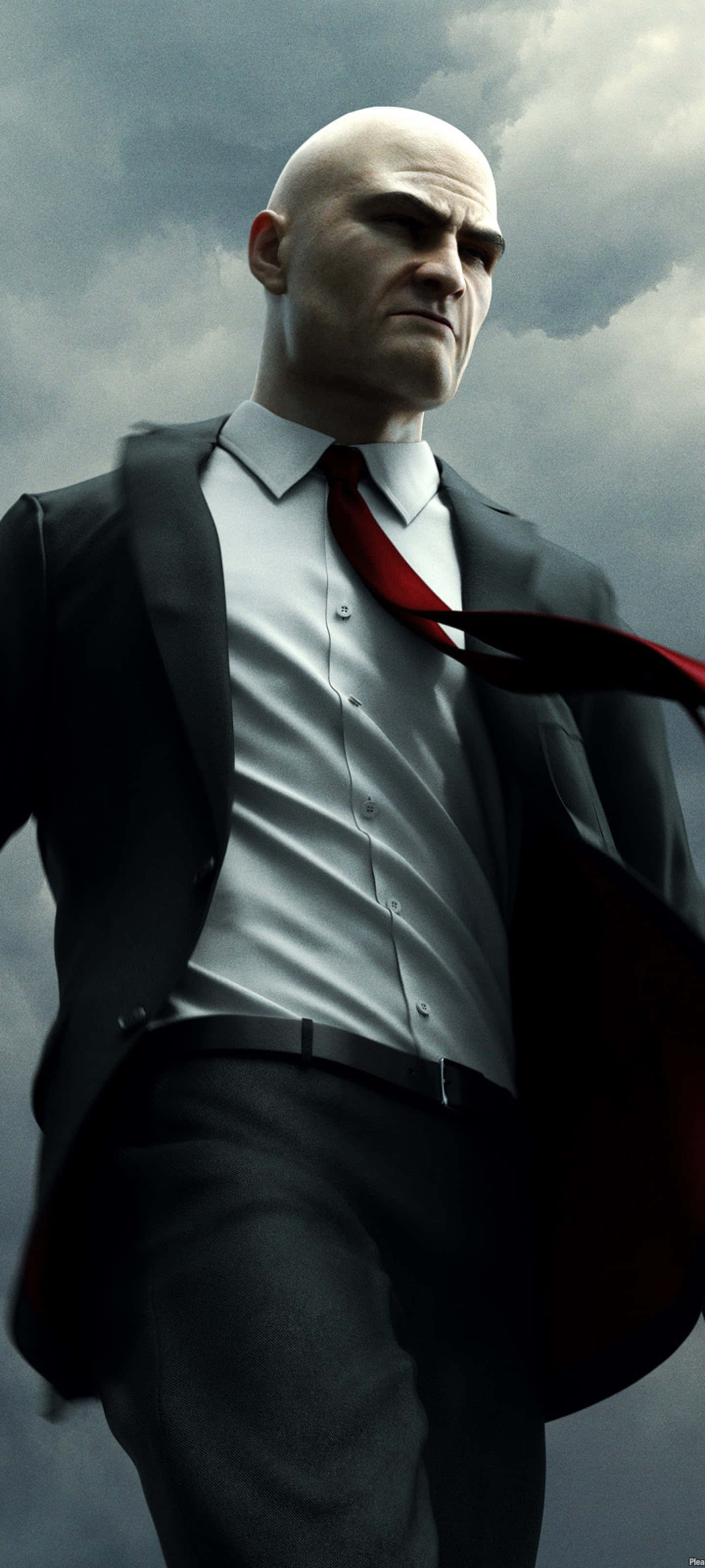 Hitman Agent 47 i sort jakkesæt Wallpapers