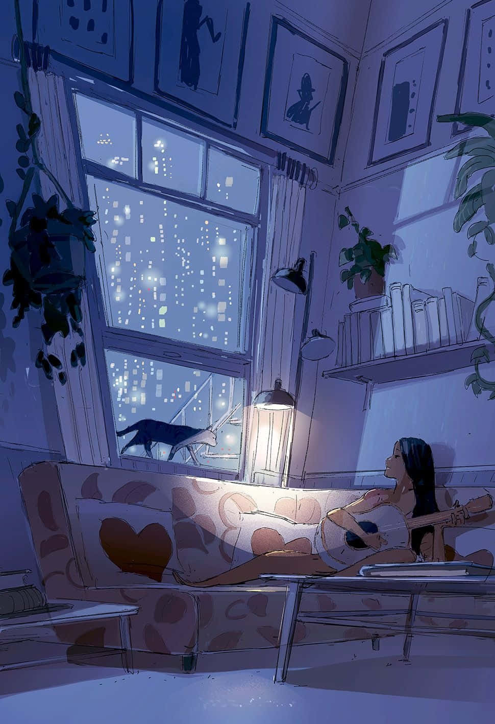 Hjem er hvor din anime-samling er Wallpapers
