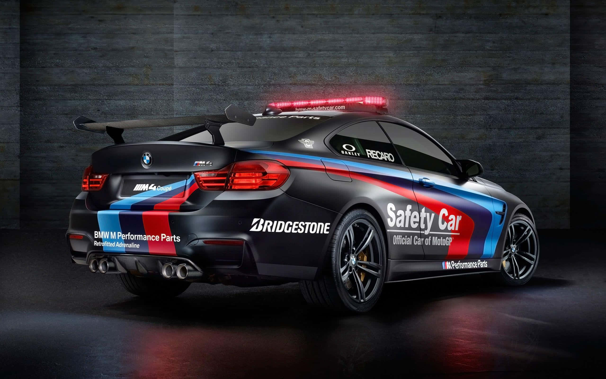 Højkvalitets safety car-billede Wallpapers