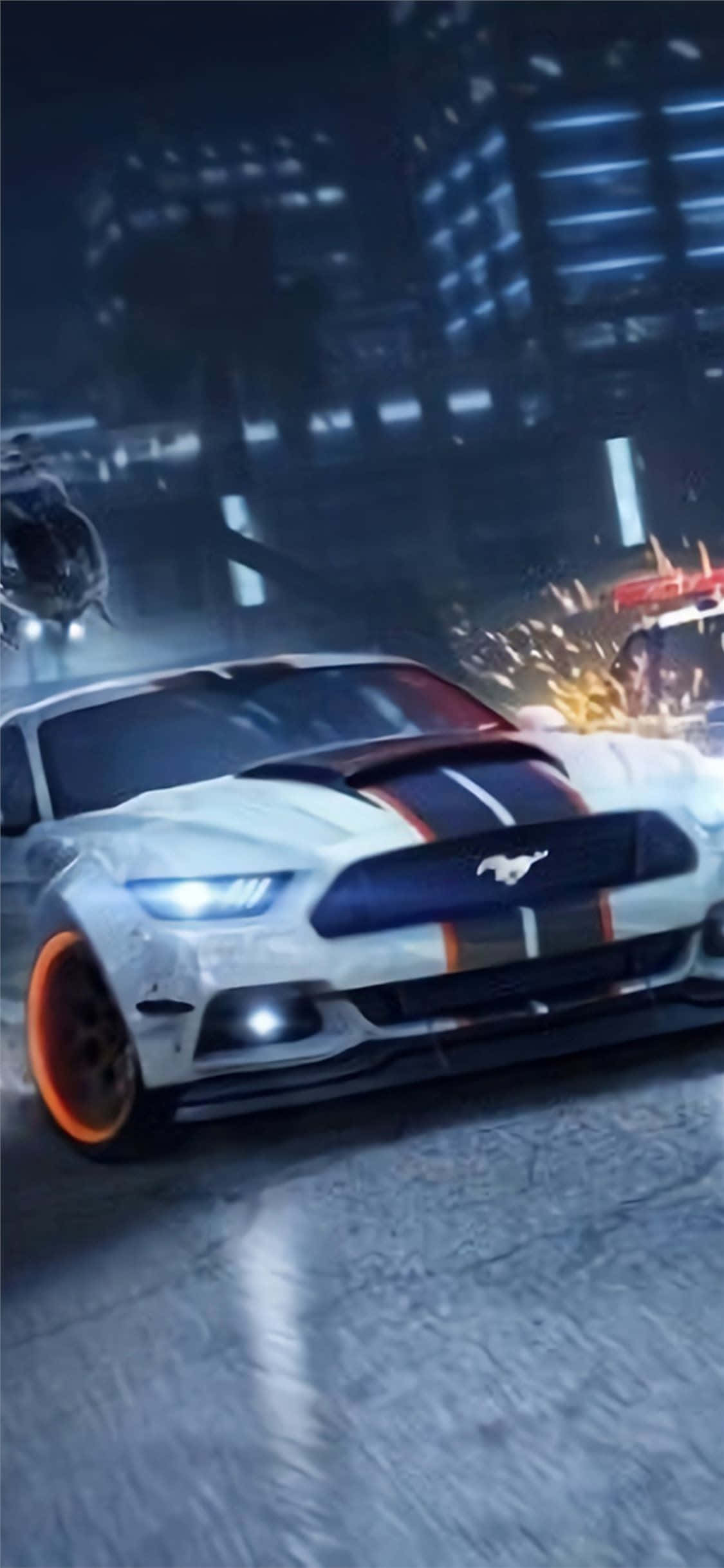 Højoktan action i Need for Speed Heat Wallpapers