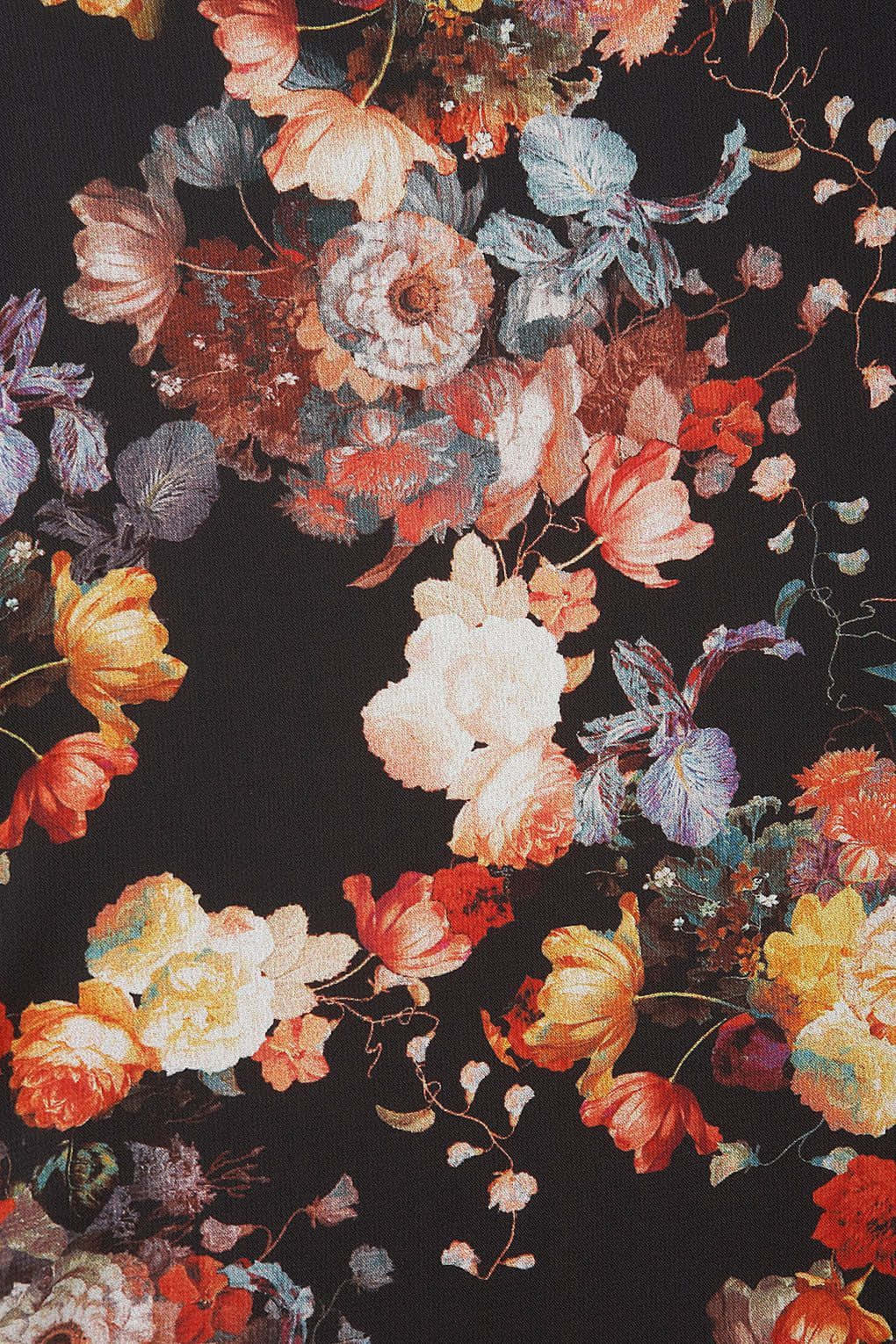 Højopløst blomsterbaggrund til iPhone Wallpapers
