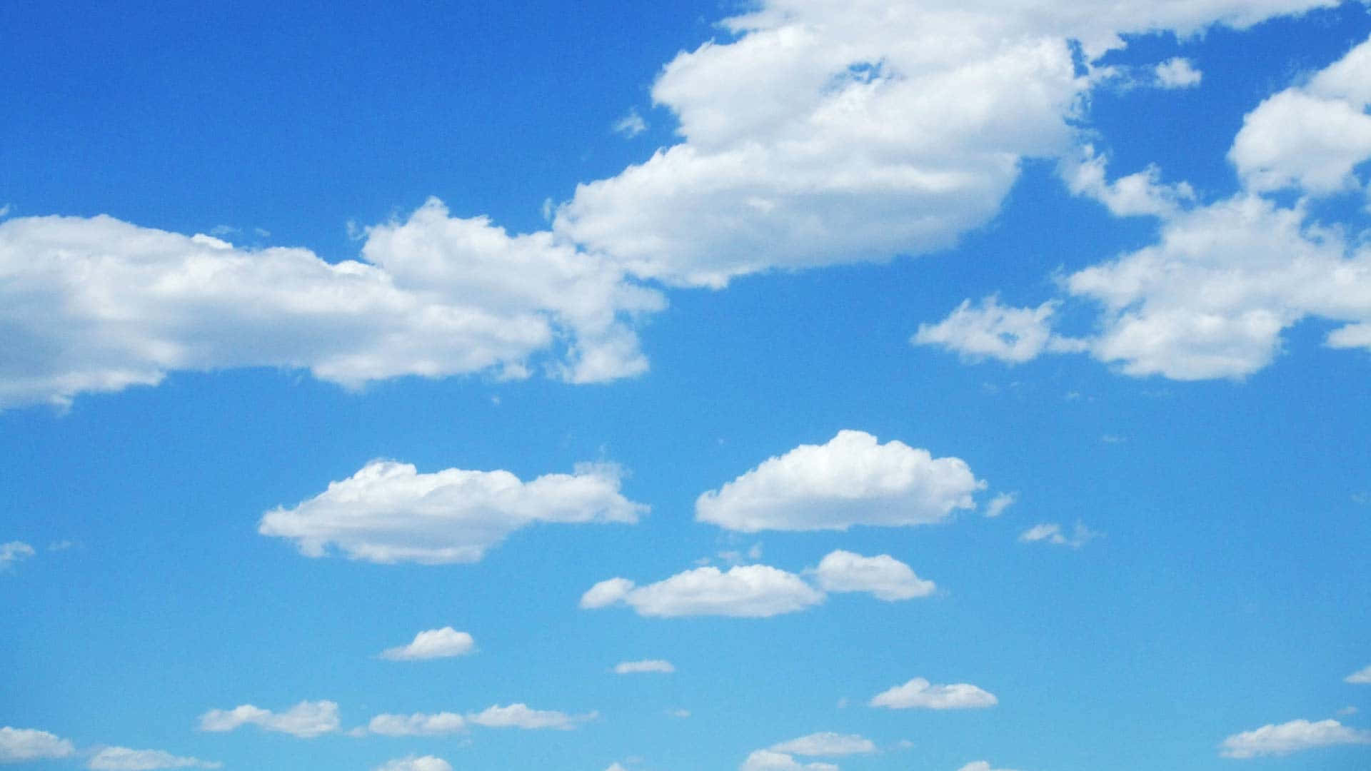 Højopløst klar blå himmel Wallpapers