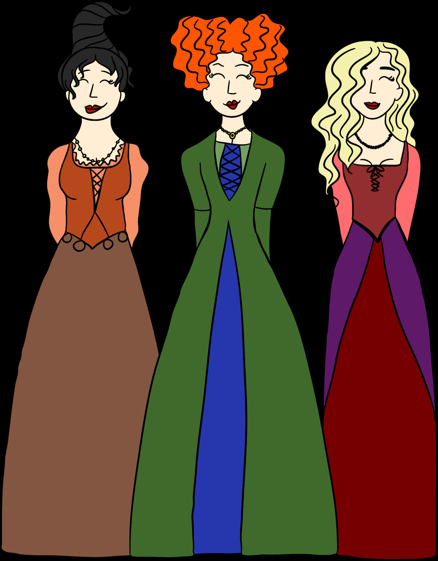 Hocus Pocus Heksesøstre Tegneserie Wallpapers