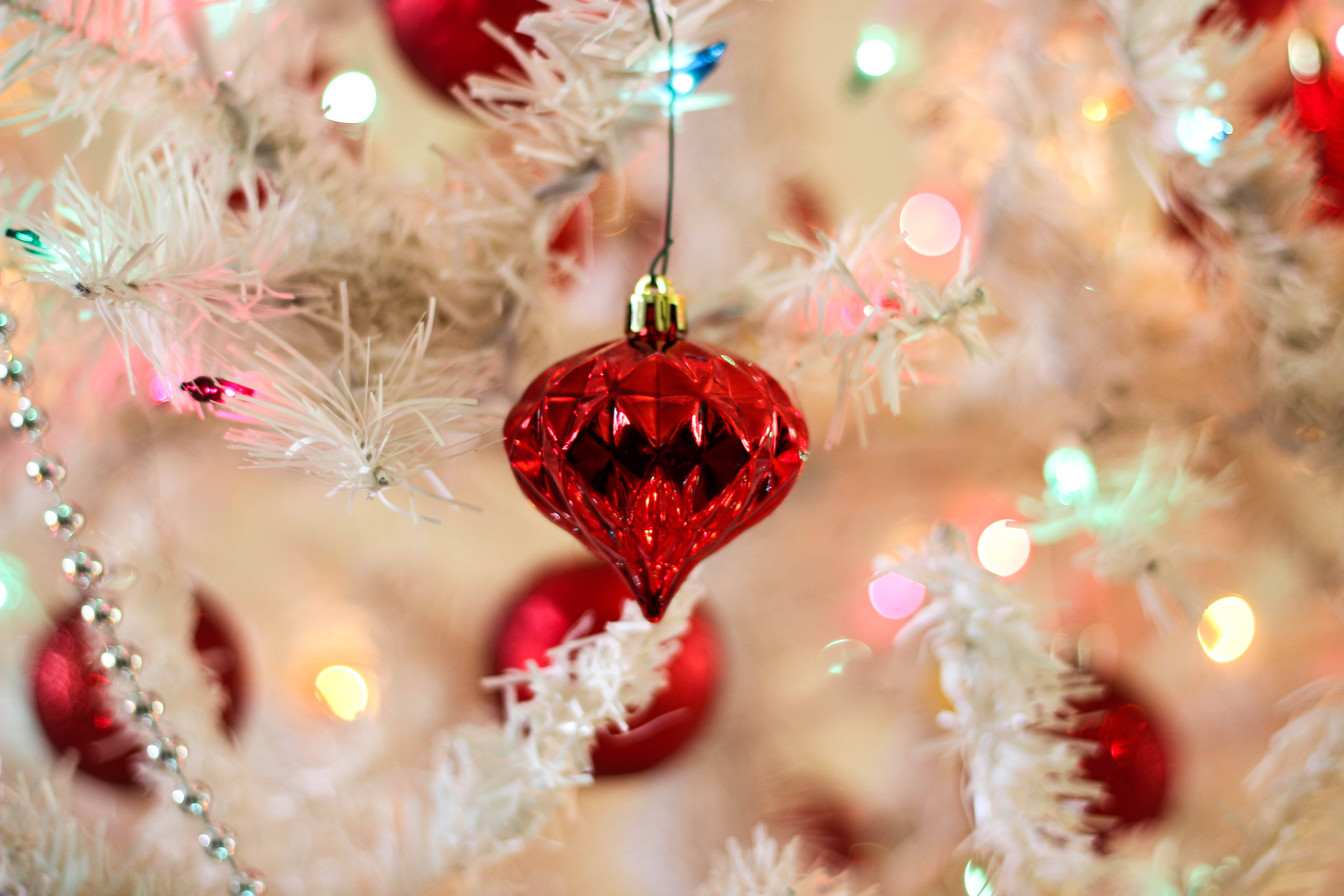 Højopløselige juletræslys Wallpapers