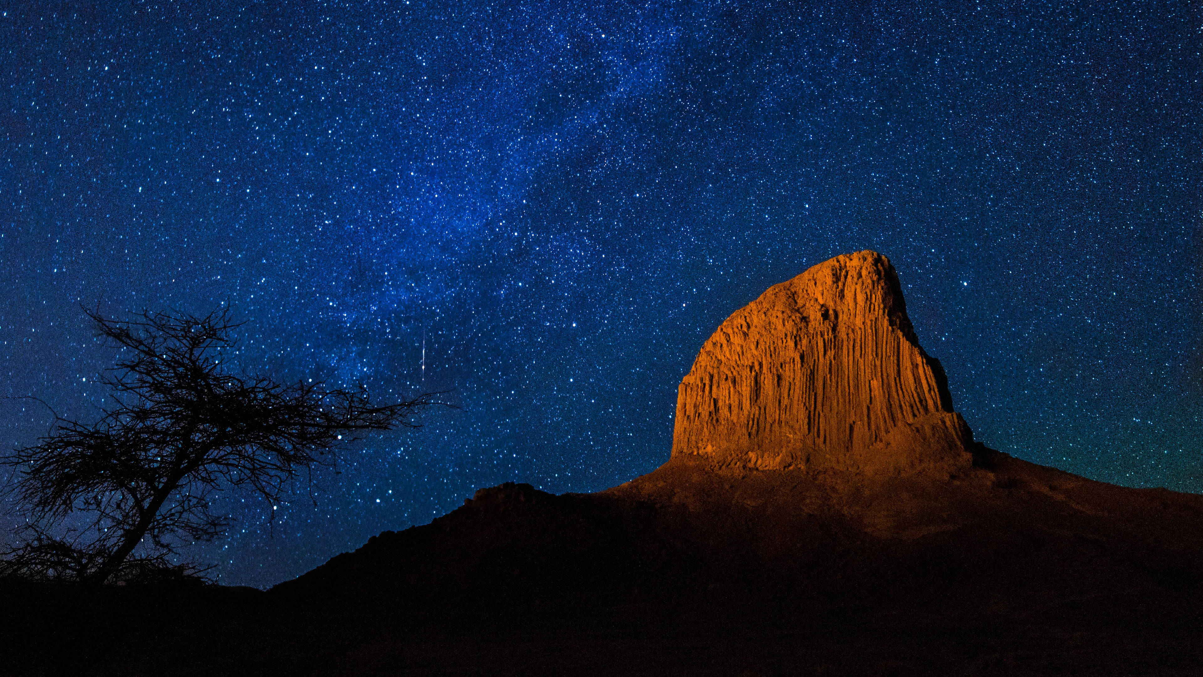 Hoggar-bjergene i Nordafrika 4K Wallpapers