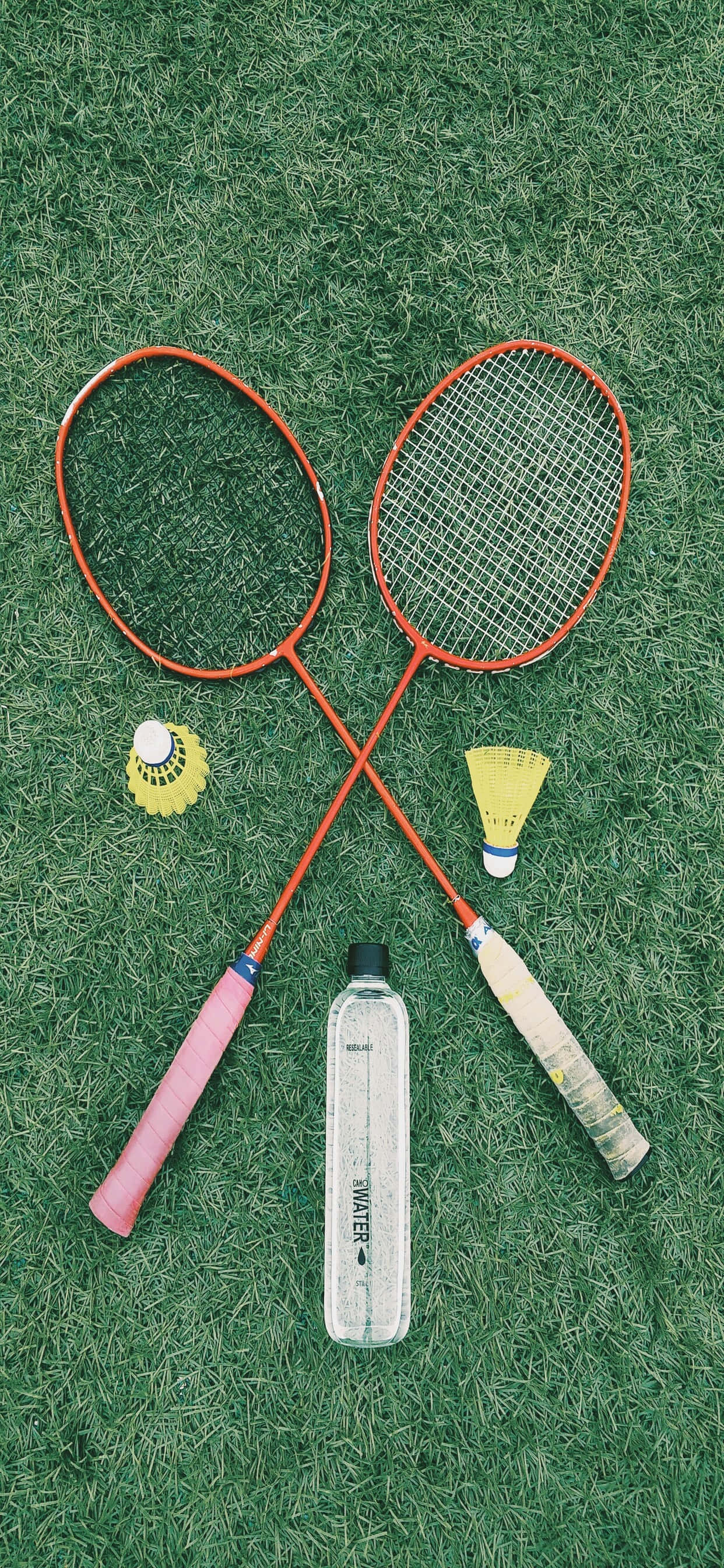Hold dig aktiv med iPhone Xs Max og badminton. Wallpapers