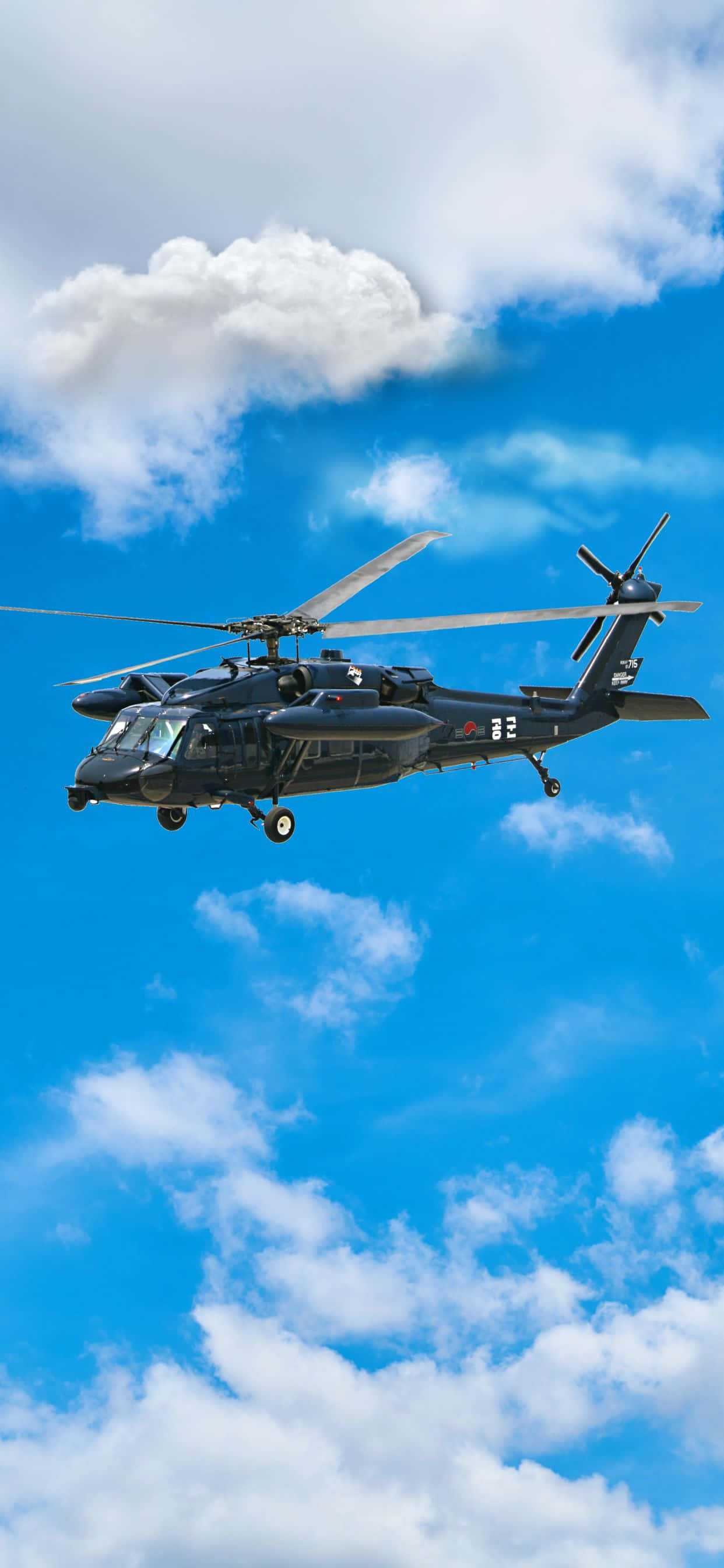 Hold dig foran de andre med iPhone Xs Max Helikoptere Wallpapers
